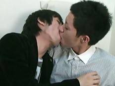 6 videos of 2 cute Japanese guys who meet in the park and then go home to fuck
